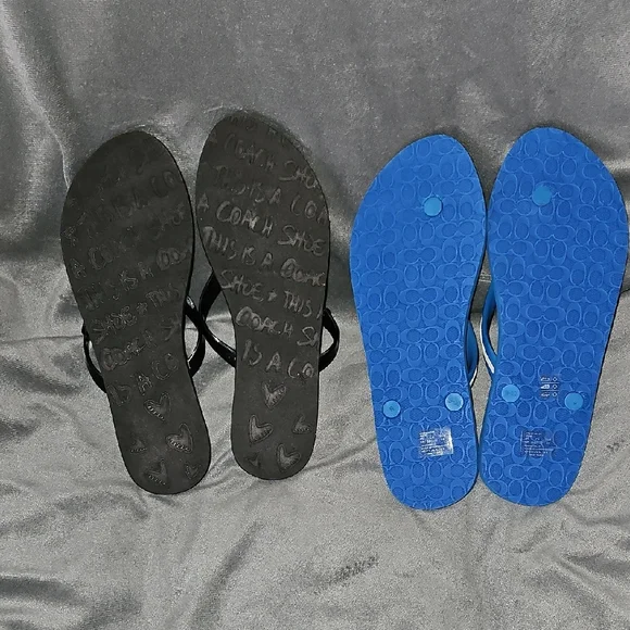 Floral and Tropical Flip Flops Duo - Picture 4 of 5